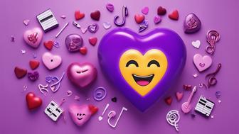Lila Herz Bedeutung: Was das Emoji über Gefühle verrät
